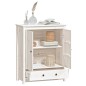 vidaXL Aparador alto madera maciza de pino blanco 83x41,5x100 cm vidaXL Aparador alto madera maciza de pino blanco 83x41,5x100 cm