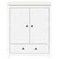vidaXL Aparador alto madera maciza de pino blanco 83x41,5x100 cm vidaXL Aparador alto madera maciza de pino blanco 83x41,5x100 cm