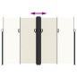 vidaXL Toldo lateral retráctil crema 220x1200 cm vidaXL Toldo lateral retráctil crema 220x1200 cm