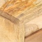 vidaXL Mesita de noche de madera maciza de mango 40x30x45 cm