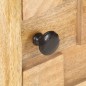vidaXL Mesita de noche de madera maciza de mango 40x30x45 cm