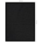 vidaXL Felpudo negro 40x60 cm vidaXL Felpudo negro 40x60 cm