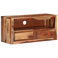 vidaXL Mueble para TV de madera maciza de sheesham 88x30x40 cm