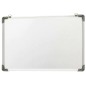 vidaXL Pizarra magnética de borrado en seco acero blanco 60x40 cm vidaXL Pizarra magnética de borrado en seco acero blanco 60x40 cm