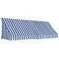 vidaXL Toldo para bar 300x120 cm azul y blanco vidaXL Toldo para bar 300x120 cm azul y blanco