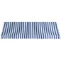 vidaXL Toldo para bar 300x120 cm azul y blanco vidaXL Toldo para bar 300x120 cm azul y blanco