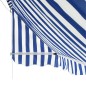 vidaXL Toldo para bar 300x120 cm azul y blanco vidaXL Toldo para bar 300x120 cm azul y blanco