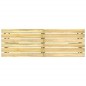 vidaXL Mesa de jardín de madera de pino impregnada 220x73x70 cm vidaXL Mesa de jardín de madera de pino impregnada 220x73x70 cm
