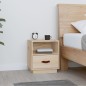 vidaXL Mesita de noche madera maciza de pino 40x34x45 cm vidaXL Mesita de noche madera maciza de pino 40x34x45 cm