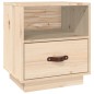 vidaXL Mesita de noche madera maciza de pino 40x34x45 cm vidaXL Mesita de noche madera maciza de pino 40x34x45 cm