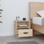 vidaXL Mesita de noche madera maciza de pino 40x34x45 cm vidaXL Mesita de noche madera maciza de pino 40x34x45 cm