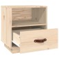 vidaXL Mesita de noche madera maciza de pino 40x34x45 cm vidaXL Mesita de noche madera maciza de pino 40x34x45 cm