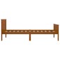 vidaXL Estructura de cama madera maciza pino marrón miel 100x200 cm vidaXL Estructura de cama madera maciza pino marrón miel 100x200 cm