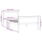 vidaXL Estructura de cama madera maciza pino marrón miel 100x200 cm vidaXL Estructura de cama madera maciza pino marrón miel 100x200 cm