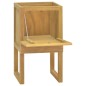 vidaXL Armario de baño madera maciza de teca 45x45x75 cm vidaXL Armario de baño madera maciza de teca 45x45x75 cm