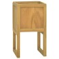 vidaXL Armario de baño madera maciza de teca 45x45x75 cm vidaXL Armario de baño madera maciza de teca 45x45x75 cm