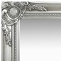 vidaXL Espejo de pared estilo barroco plateado 40x40 cm vidaXL Espejo de pared estilo barroco plateado 40x40 cm