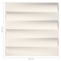 vidaXL Paneles de pared 3D 24 unidades 0,5x0,5 m 6 m² vidaXL Paneles de pared 3D 24 unidades 0,5x0,5 m 6 m²