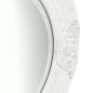 vidaXL Espejo de pared estilo barroco blanco 50 cm vidaXL Espejo de pared estilo barroco blanco 50 cm