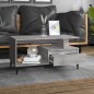 vidaXL Mesa de centro madera contrachapada gris Sonoma 90x49x45 cm vidaXL Mesa de centro madera contrachapada gris Sonoma 90x49x45 cm