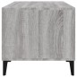 vidaXL Mesa de centro madera contrachapada gris Sonoma 90x49x45 cm vidaXL Mesa de centro madera contrachapada gris Sonoma 90x49x45 cm