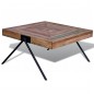 vidaXL Mesa de centro con patas en forma de V madera de teca reciclada vidaXL Mesa de centro con patas en forma de V madera de teca reciclada