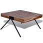 vidaXL Mesa de centro con patas en forma de V madera de teca reciclada vidaXL Mesa de centro con patas en forma de V madera de teca reciclada