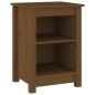 vidaXL Mesitas de noche 2 uds madera de pino marrón miel 40x35x55 cm vidaXL Mesitas de noche 2 uds madera de pino marrón miel 40x35x55 cm