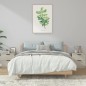 vidaXL Mesita de noche 2 uds madera contrachapada gris hormigón vidaXL Mesita de noche 2 uds madera contrachapada gris hormigón