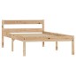 vidaXL Estructura de cama de madera maciza de pino 90x200 cm vidaXL Estructura de cama de madera maciza de pino 90x200 cm