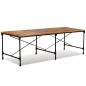 vidaXL Mesa de comedor de madera maciza reciclada 240 cm vidaXL Mesa de comedor de madera maciza reciclada 240 cm