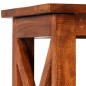 vidaXL Estantería de madera maciza de acacia acabado miel 60x30x160 cm vidaXL Estantería de madera maciza de acacia acabado miel 60x30x160 cm