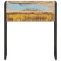 vidaXL Jardinera de madera maciza reciclada 60x20x68 cm vidaXL Jardinera de madera maciza reciclada 60x20x68 cm