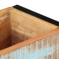 vidaXL Jardinera de madera maciza reciclada 60x20x68 cm vidaXL Jardinera de madera maciza reciclada 60x20x68 cm