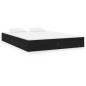 vidaXL Estructura de cama madera maciza negro 120x200 cm vidaXL Estructura de cama madera maciza negro 120x200 cm