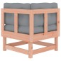 vidaXL Sofá esquinero con cojines madera maciza de abeto de Douglas vidaXL Sofá esquinero con cojines madera maciza de abeto de Douglas