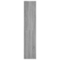vidaXL Estantería/mueble de TV contrachapada gris Sonoma 36x30x143 cm vidaXL Estantería/mueble de TV contrachapada gris Sonoma 36x30x143 cm