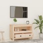 vidaXL Mueble de TV de madera maciza de pino 79x35x52 cm vidaXL Mueble de TV de madera maciza de pino 79x35x52 cm