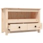 vidaXL Mueble de TV de madera maciza de pino 79x35x52 cm vidaXL Mueble de TV de madera maciza de pino 79x35x52 cm