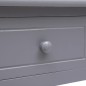 vidaXL Escritorio de madera gris 110x45x76 cm vidaXL Escritorio de madera gris 110x45x76 cm