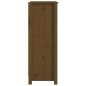vidaXL Estantería madera maciza de pino marrón miel 50x35x97 cm vidaXL Estantería madera maciza de pino marrón miel 50x35x97 cm