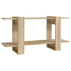vidaXL Estantería madera contrachapada color roble Sonoma 100x30x51cm