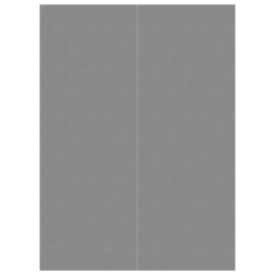 vidaXL Tapiz de suelo piscina geotextil poliéster gris claro 300x220cm