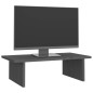 vidaXL Soporte de monitor madera maciza de pino gris 50x27x15 cm vidaXL Soporte de monitor madera maciza de pino gris 50x27x15 cm