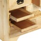 vidaXL Mueble con cajones 60x30x75 cm madera maciza de mango