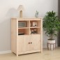 vidaXL Aparador de madera maciza de pino 83x41,5x100 cm