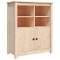 vidaXL Aparador de madera maciza de pino 83x41,5x100 cm