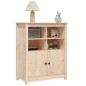 vidaXL Aparador de madera maciza de pino 83x41,5x100 cm