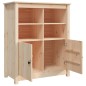 vidaXL Aparador de madera maciza de pino 83x41,5x100 cm