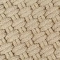 vidaXL Alfombra rectangular algodón natural 80x160 cm vidaXL Alfombra rectangular algodón natural 80x160 cm